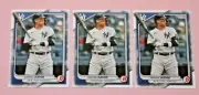 AARON JUDGE (3) 2024 BOWMAN #7 NEW YORK YANKEES