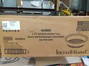 Anchor Packaging Microwaves Incredi-Bowl Base 8 oz Black Qty:540/ 4604818 686ep