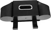 GANAZONO Car Storage Box Cars Travel Accessories Hooks Back Seat Organizer for Backseat Cup Holder Tissue Holder in Car Travel Tissue Holder Car Seat Back Storage Rack Black Abs