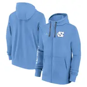 Men's Jordan Brand Carolina Blue North Carolina Tar Heels 2024 Sideline Full-Zip Hoodie