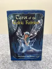 TAROT OF THE FAIRIES Book + 78-Card Celtic Fairy Deck MARK MCELROY Minibaev READ