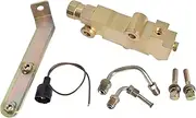 Tiny Force Universal Disc Drum Brake Proportioning PV4 Valve 9/16 1/2 with Lines & Bracket Mount Kit Compatible with GM Chevy Buick Pontiac Firebird Hot rod & Classic & Trucks