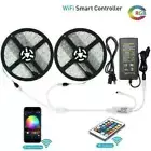 32.8ft 5050 RGB LED Strip Light +Wifi Smart Phone(Android/IOS) Controller +Power