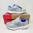Skechers GoRun Consistent Chandra Silver Athletic Running Shoes Women's Size 5