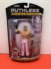 WWE Ruthless Aggression Series 25 Rey Mysterio Action Figure Soft Pink Trousers