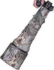 CHASING BIRDS Camouflage Waterproof Lens Coat for Nikon Z 800mm f/6.3 VR S Rainproof Lens Protective Cover (Withered Leaf Camouflage, with 1.4X TC)