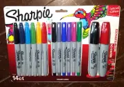 Sharpie 14ct Ultra Fine/Fine/Chisel Permanent Markers Set -Special Edition-