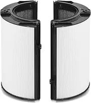2 in 1 Glass HEPA+ Carbon Filter Replacement for Dyson Air Purifier DP04 TP04 TP05 TP06 TP07 TP7A TP08 TP09 HP04 HP05 HP06 HP07 HP09 PH01 PH02 for Dyson Pure Cool and Pure Hot + Cool Air Purifier (1)