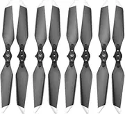 8pcs 8331 Low Noise Quick-Release Propellers for D-JI Mavic Pro Platinum Drone Blade Prop for Mavic Pro Accessories Spare Parts(Sliver)