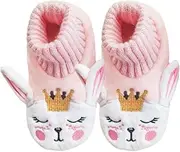 Splosh Baby Bunny Summer Slippers – Bunny Baby slippers with an adorable bunny design to keep them comfy in soft, lightweight baby socks. Machine washable, non slip socks for baby girl.