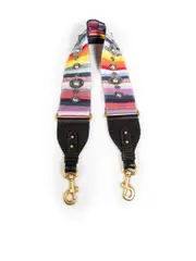 Stripe Studded Bag Strap