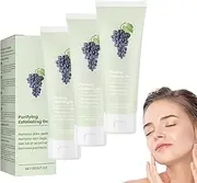 Purifying Exfoliating Gel, Professional Exfoliating Scrub Gel for Deep Cleansing and Moisturizing the Skin, Exfoliating Scrub Suitable for All Skin Types (3PCS)
