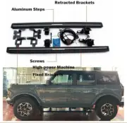 Fits for Ford Bronco Sport 2021 2022 Deployable Electric Running Board Nerf Bar