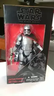 Star Wars The "Black Series" Captain Phasma Mint Boxed