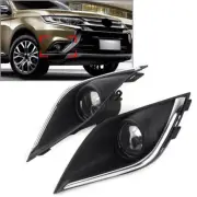 For Mitsubishi Outlander 2016-19 Fog Lights Headlight+Cover+Harness Switch