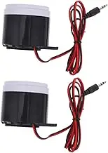 QUMIIRITY 2pcs Home Security Alarm System with Mini Siren for Personal Safety and Door Bells