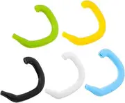 5pcs Earbuckles Plugs Protectors Mask Lanyard Ear Protection Cable Cover Ear Neck Mask Fixing Strap Cord Hider Masksver Mask Holder Earbuds Wired