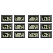12Pack Hygrometer Indoor Humidity Meter Hygrometer Digital Thermometers8237