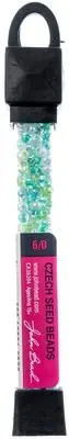 3 Pack John Bead Czech Seed Beads 24g-6/0 Angel Blue Mix 63210001-0058