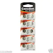 20 Pk Camelion AG8 LR1120 391 391A SR1120 LR55 Alkaline Button Cell Battery