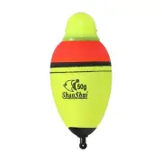 1.8oz Lighted Fishing Slip Bobber EVA Green Red LED Fishing Float Yellow