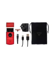 Uno Single Foil Shaver - Red