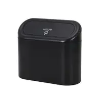 Portable Hanging Mini Car Trash Can,Wastebasket Trash Can with Lid
