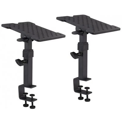 Soundsation Monitor Stand Mount for Studio Speaker Adjustable Clamp PAIR