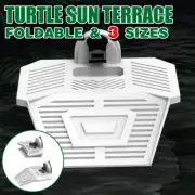 Detachable Tortoise Drying Platform with Ramp Spacious Basking Area for Turtle