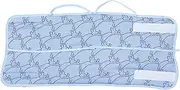 ORFOFE Children's Belly Sleeping Belly Binder Adjustable Swaddle Newborn Small Balloon Letter Sleep Sack Belly Button Band Blue Interlayer% Polyester