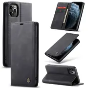 CaseMe iPhone 11 Pro Classic Folio Case Cover Apple iPhone11 Pro Skin [Black]
