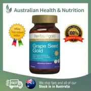 HERBS OF GOLD GRAPE SEED GOLD TABLETS // CHOOSE SIZE + FREE SAME DAY SHIPPING