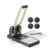 Heavy Duty 2 Hole Punch- Worklion 150 Sheets Capacity Two Holes Paper Punch M...