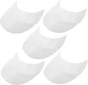[BESTYASH] Baseball Cap Brim Liner 10 Pack Boys and Girls Hat Inserts for Comfortable Fit Visor Hat Shaper White