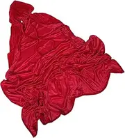 VALICLUD Halloween Cloak Masquerade Cape for Stage Performance Unisex Party Cosplay Cloak Stylish Hooded Design Washable and Reusable Wine