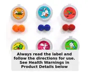 Putty Buddies Floating Silicone Ear Plugs 1 Pair Assorted Colours