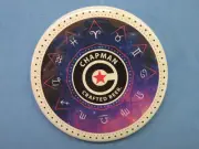 3" BUTTON Pinback ~ CHAPMAN Crafted Beer Brewery ~ Orange County, CA; Zodiac