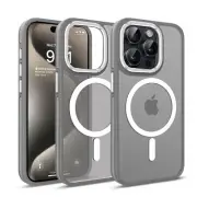 For iPhone 15 Pro Max 14 13 12 11 Mag Safe Magnetic Translucent Matte Clear Case