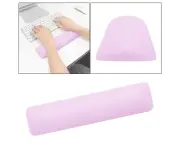 Silicone Wrist Rest Gel Mouse Pad Wrist Support For Office Computer Laptop B Medium Pink