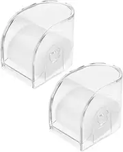 GALPADA 2pcs Box Clear Watch Display Box Acrylic Storage Case with Hanging for Easy Display and Organization for Sports Watch Collection