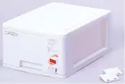 Storage Box, Vante, 1 Tier, White, P-410 W