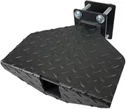 Premium U.S.A. Steel Boat Trailer Step - F&F Steel Design - Fits 2" x 4" Trailer Frames – Professional Powder Coated Boat Trailer Step – Textured Black – Boat Accessibility Step