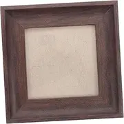 KAILIKETIY Nail Art Display Frame Vintage Wood Grain Photo Frame Nail Sample Display Board 5 Inches Walnut Durable Construction