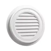 Gable Vent Full Moon 330mm Functional Plastic Architecture Heritage Feature