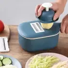 Vegetable Fruit Salad Peeler Cutter Slicer Dicer Grater Shredder Kitchen Chopper