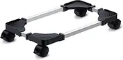 Computer Tower Stand - Adjustable PC Stand for Most Desktop Towers - Elevate and Organize Your Computer Tower with Desktop Stand - Mobile CPU Stand PC Holder PC Cart PC Riser for Gamers and Students