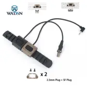 WADSN Tactical Remote Control Dual Switch for SF M300 M600 PEQ DBAL NGAL Lights