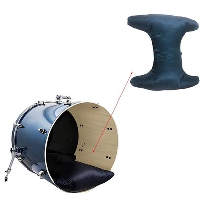 Drum Pillow Bass Drum Muffling Pillow Quiet Practicing Pad Easy Installation