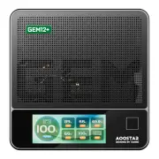 AOOSTAR GEM12+ Pro Mini PC With 2.86 Inch Screen Fingerprint Unlocking AMD Ryzen 7 Pro 8845HS 8 Core 16 Thread 32GB DDR5