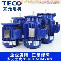 在飛比找露天拍賣優惠-TECO東元電機馬達AEMV3N 0.75KW 1.5KW 